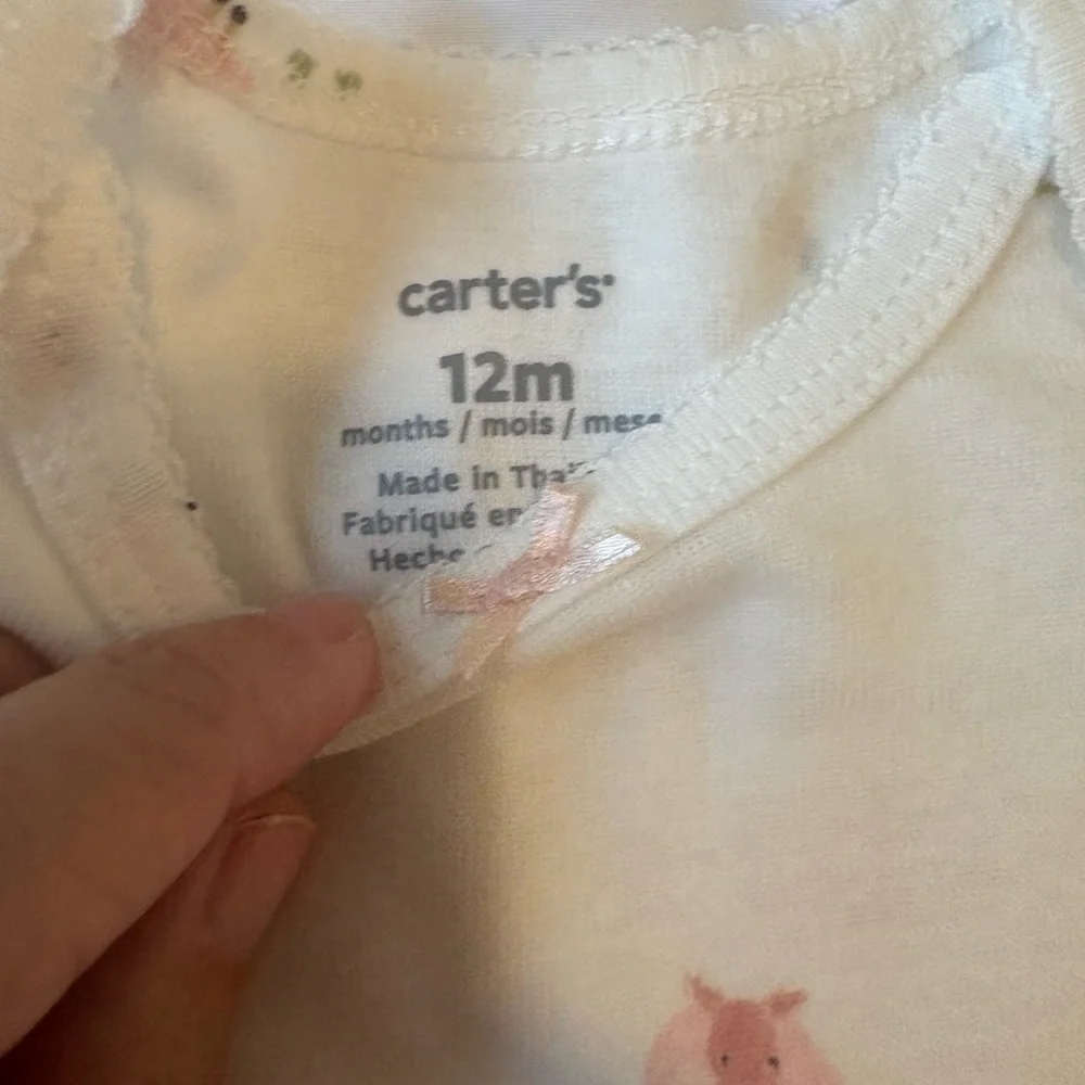 Carter's Pink Terry Set - Picture 4 of 7